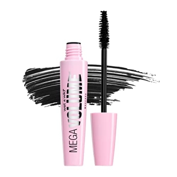 wet n wild Mascara Mega Volume - Volumizing, Waterproof, Smudge-Resistant, Cruelty-Free, Gluten-Free...