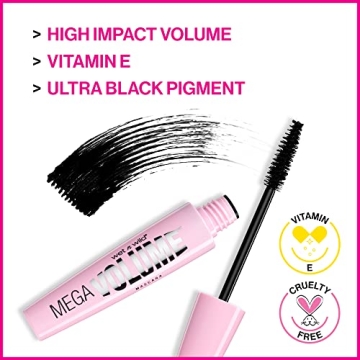 Wet n Wild Mega Volume Mascara - Waterproof & Smudge-Proof