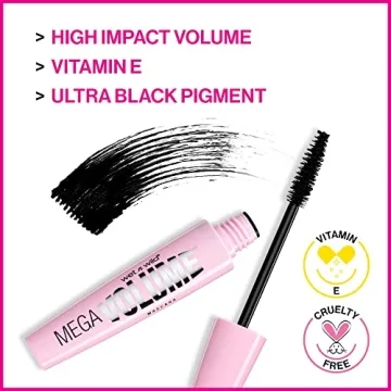 Wet n Wild Mega Volume Mascara - Waterproof & Smudge-Proof