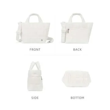 WESTBRONCO Small Puffer Crossbody Bag - Stylish & Versatile