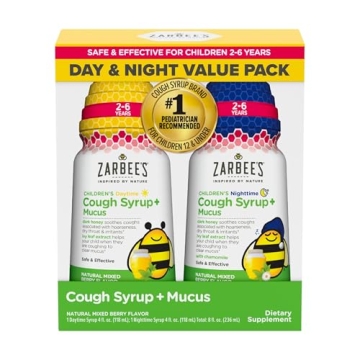 Zarbee's Natural Children's Cough Syrup for Day & Night