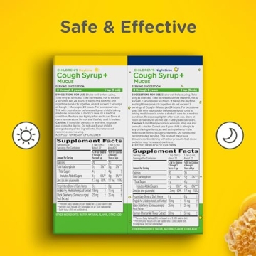 Zarbee's Natural Children's Cough Syrup for Day & Night