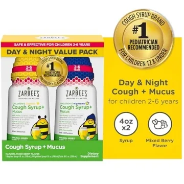 Zarbee's Natural Children's Cough Syrup for Day & Night