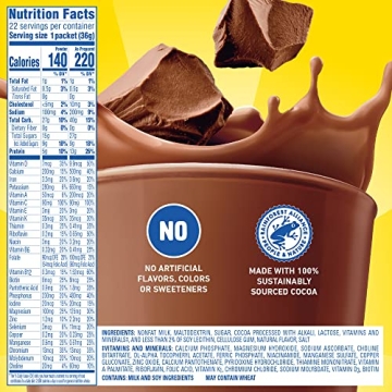 Carnation Chocolate Breakfast Drink Mix - 22 Pack