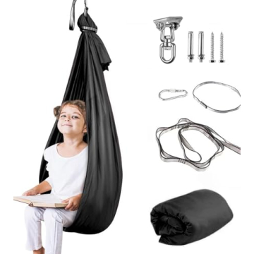 Sensory Swing for Kids with Special Needs (Hardware Included) Therapy Swing Cuddle Swing Indoor Outd...