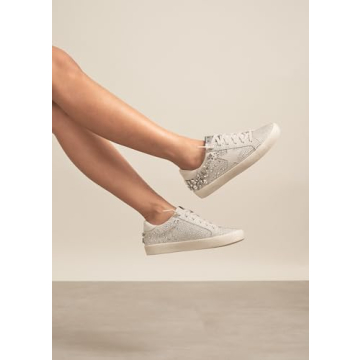 Mi.iM Goldie Rhinestone Star Sneakers for Stylish Comfort