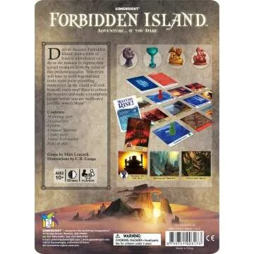 Forbidden Island Cooperative Board Game for Strategy Lovers