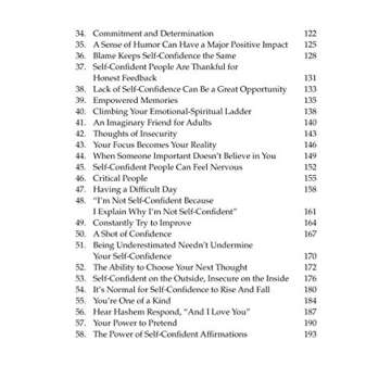 Self Confidence: Formulas, Stories, and Insights