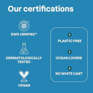 ATTITUDE Mineral Face Sunscreen Stick for Kids, SPF 30