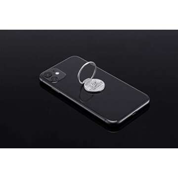 Original Osmo Mobile 5 / Osmo Mobile 4 / Osmo Mobile 4 SE Magnetic Ring Phone Holder Handheld Gimbals Mount Smartphone Holder for DJI OM 5 / OM 4 / OM 4 SE Accessories (Not Original Package)