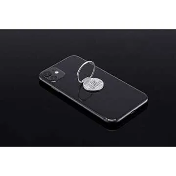 Original Osmo Mobile 5 / Osmo Mobile 4 / Osmo Mobile 4 SE Magnetic Ring Phone Holder Handheld Gimbals Mount Smartphone Holder for DJI OM 5 / OM 4 / OM 4 SE Accessories (Not Original Package)