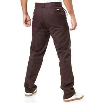 Dickies mens Original 874 Work Pants, Dark Brown, 32W x 30L US
