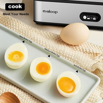 Evoloop Rapid Egg Cooker Multi-Functional BPA Free