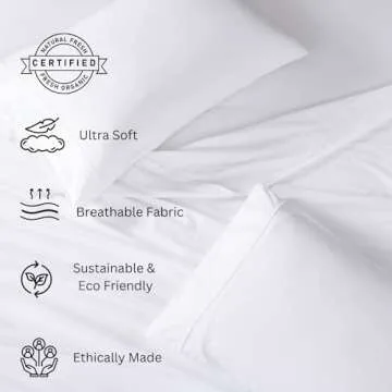 Quality Organic Cotton Full Size Bed Sheets Set - LANE LINEN