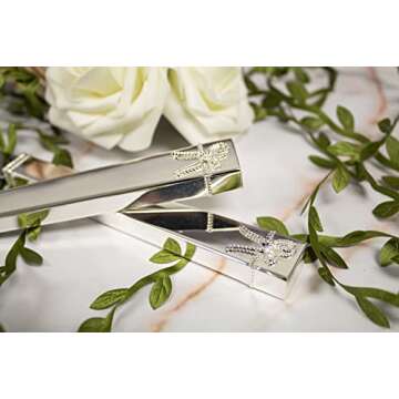 Vera Wang Personalized Wedding Cake Knife and Server Set