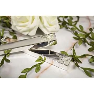 Vera Wang Personalized Wedding Cake Knife and Server Set