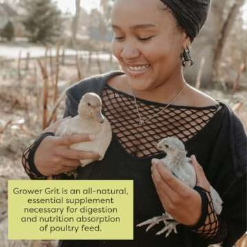 Scratch and Peck Grower Grit for Chickens and Ducks 7 lbs