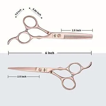 Professional Hair Cutting Scissors Set for All Ages