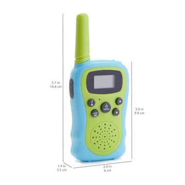 Amazon Basics Kids Walkie Talkie Set for Outdoor Fun