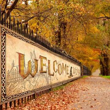 Magical Witch Halloween Banner for Outdoor Decor