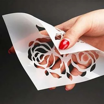 SOTOGO 25 Mixed Pattern Stencils for Art & Crafts