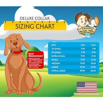 Country Brook Petz Adjustable USA-Made Dog Collar