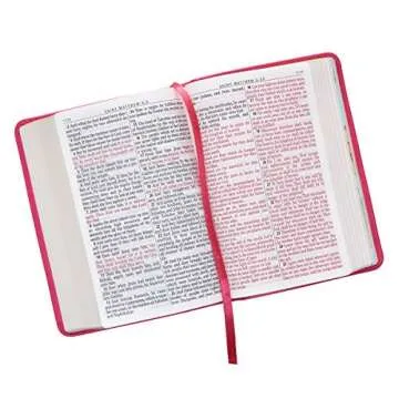 KJV BIBLE LARGE PRINT COMPACT IN PINK