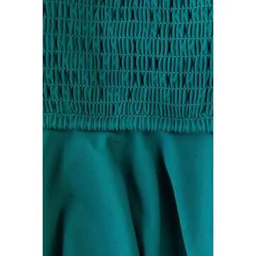 CUPSHE Women's High Waist Bikini Swimsuit Ruffle Two Piece Bathing Suit