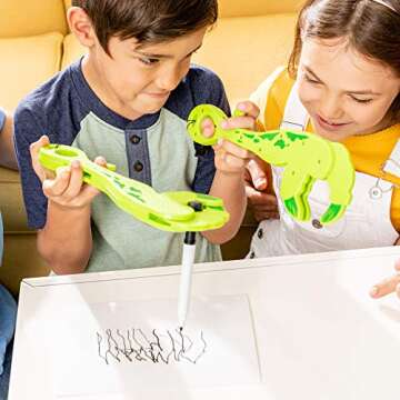 Educational Insights T-Rex Rumble Challenge Game with Dinosaur Arms - Great for Family Game Night, Dino Toys for Kids Ages 7+, Fun Games for Kids and Family