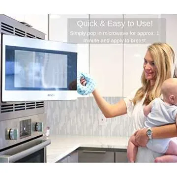 Milkease All Natural Nursing Relief Pack for Moms