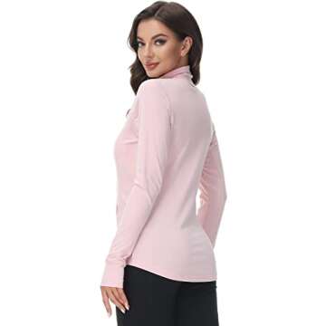 Stylish COZZIPLUS Zip Up Athletic Jacket for Women