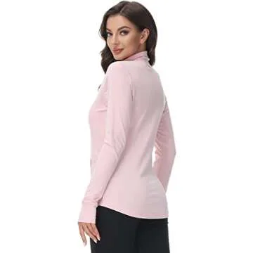 Stylish COZZIPLUS Zip Up Athletic Jacket for Women