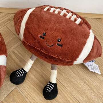 XIYUAN Football Plush Doll 13 Inch Kids Cuddly Toy