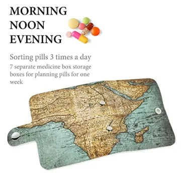 Hennaja Pill Organizer for Stylish Daily Medication Management