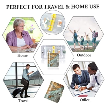 Hennaja Pill Organizer for Stylish Daily Medication Management