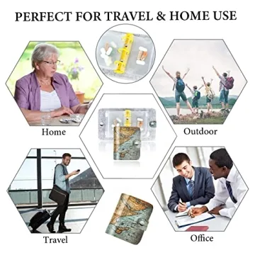 Hennaja Pill Organizer for Stylish Daily Medication Management