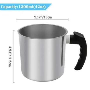 JXXXN Candle Making Kit - 42oz Pot & Complete Supplies