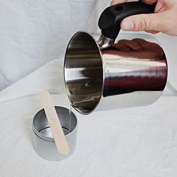 JXXXN Candle Making Kit - 42oz Pot & Complete Supplies