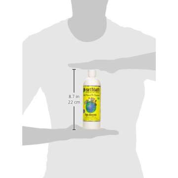 earthbath Hypoallergenic Natural Aloe Dog Shampoo - Puppy Shampoo for Dry, Itchy, & Sensitive Skin, Dog & Cat Anti Itch Pet Wash, Fragrance Free - 16 Oz (1 Pack)