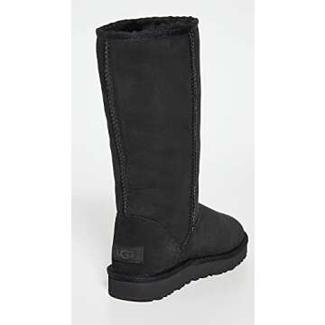 UGG Women's Classic Tall Ii Boot, Black, 08