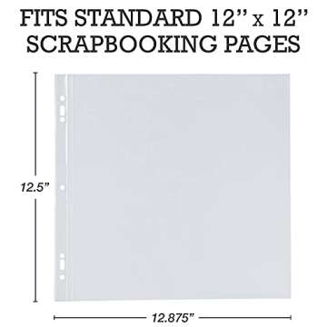 Samsill Scrapbook Refill Pages for Lasting Memories