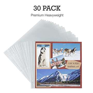 Samsill Scrapbook Refill Pages for Lasting Memories