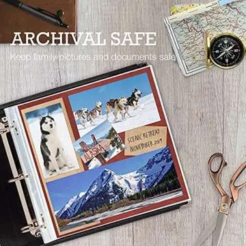 Samsill Scrapbook Refill Pages for Lasting Memories