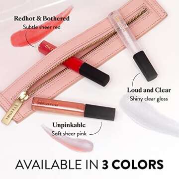 Mented Red Hot Lip Gloss - Vegan, Cruelty-Free Shine