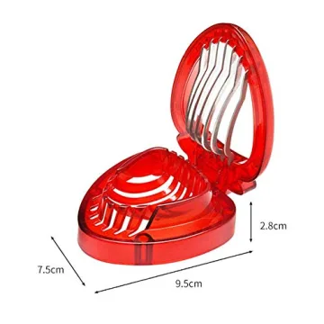 Strawberry Huller Fruit Slicer Set for Easy Prep