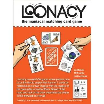 Loonacy Card Game for Maniacal Matching Fun