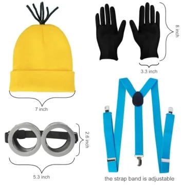Halloween Costume Accessories Set for Adults - Get Ready!