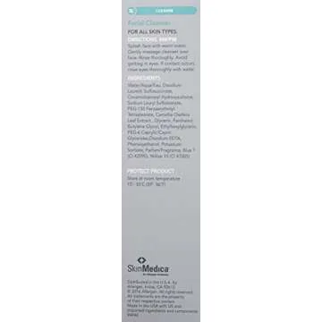 SkinMedica Facial Cleanser - Foaming Cleanser That is a Gentle Face Wash for Normal or Dry Skin and Perfect As a Makeup Remover, 6 Fl Oz