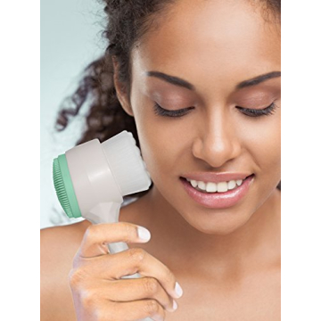 2 in 1 Face Brush Cleanser for Deep Pore Exfoliation and Care