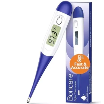Boncare 10 Seconds Digital Thermometer - Fast, Accurate, and Safe for Family
